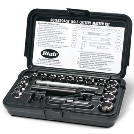 BLAIR EQUIPMENT CO FRACTIONAL MASTER KIT BL11099